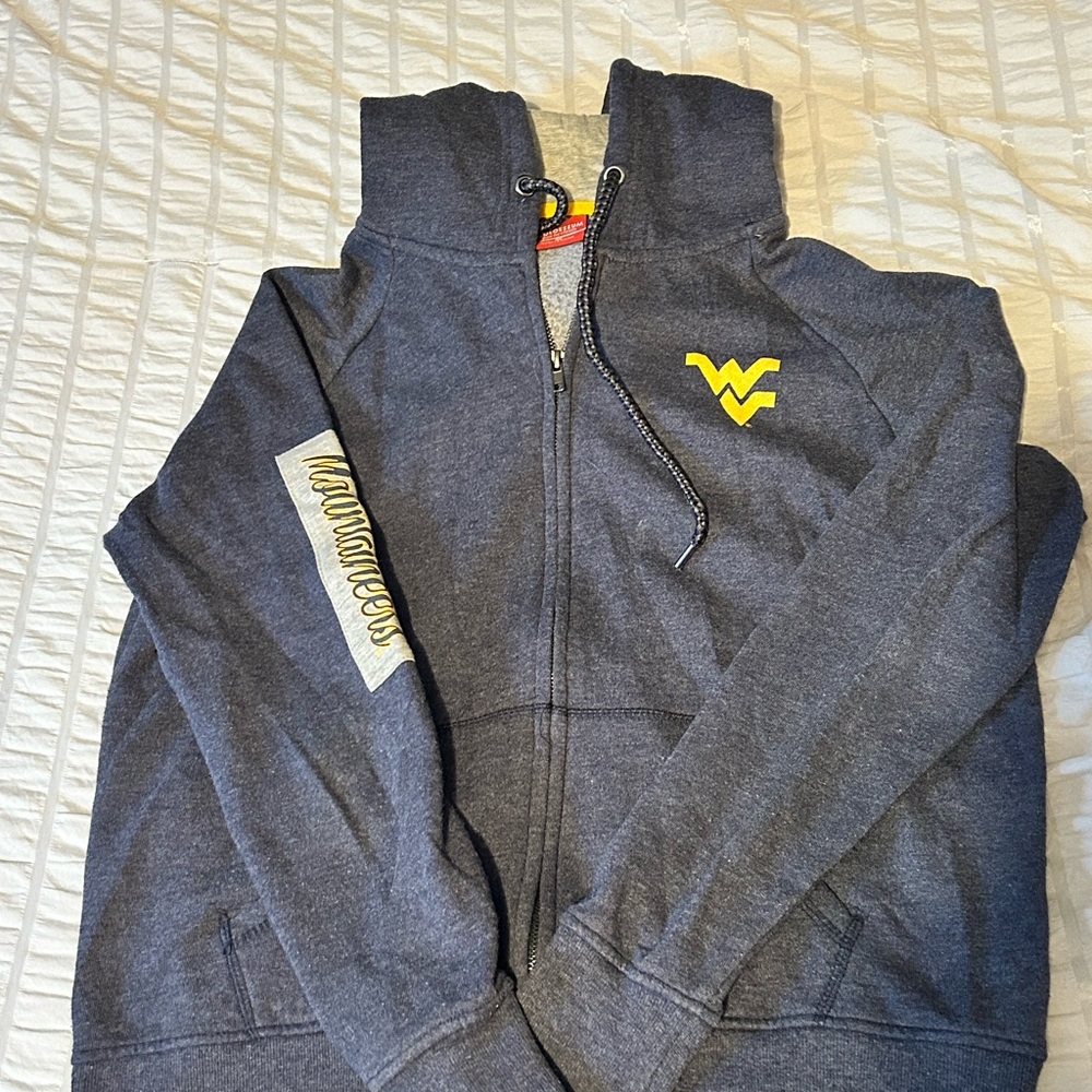 WVU Mountaineer Zip-Up Hoodie